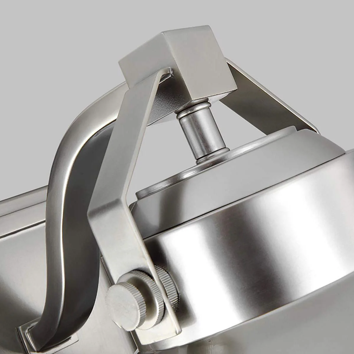 Boynton 1 Light Medium/Large Outdoor Wall Lantern - Painted Brushed Steel E27 IP44 - Image 6