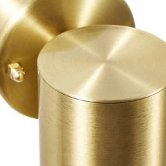 Brac Solid Brass 1 Light Up or Down GU10 Wall Light - Brass / Bronze - Image 4