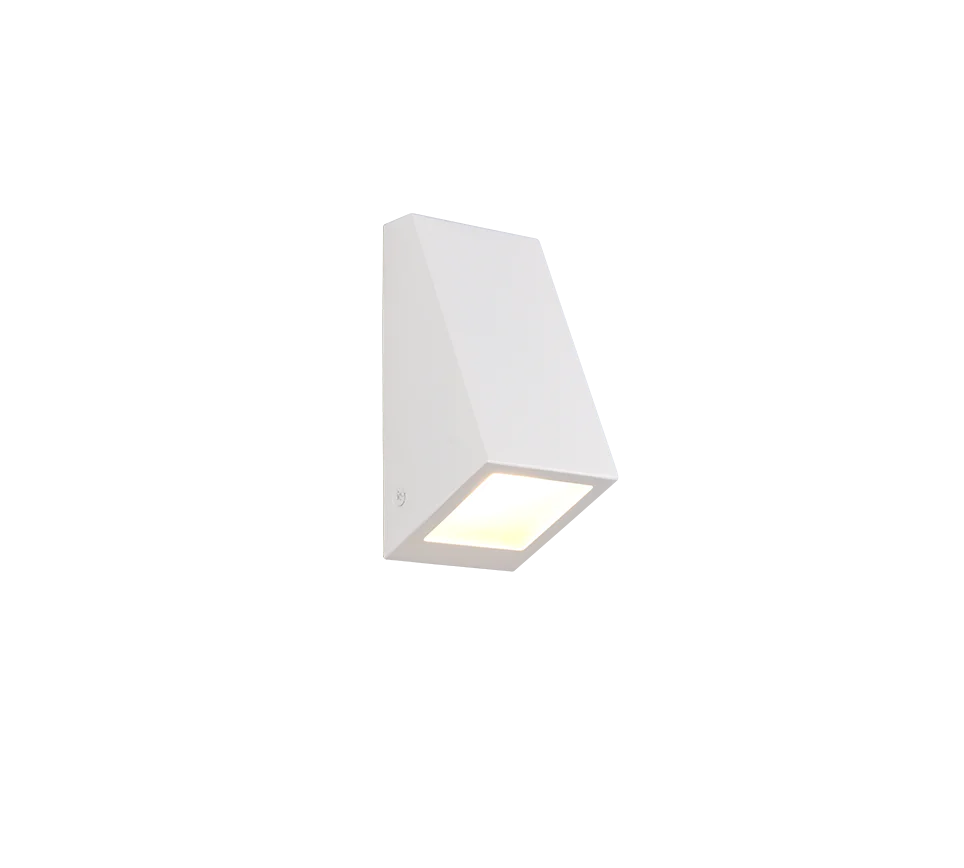 Braga Outdoor Wall Light- White/ Black Finishes - Image 2