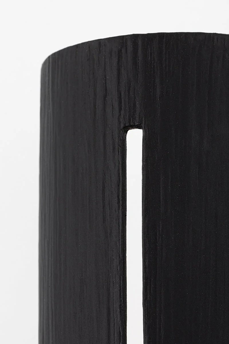 Brandon 2Lt Wall Sconce - White/Black - Image 3