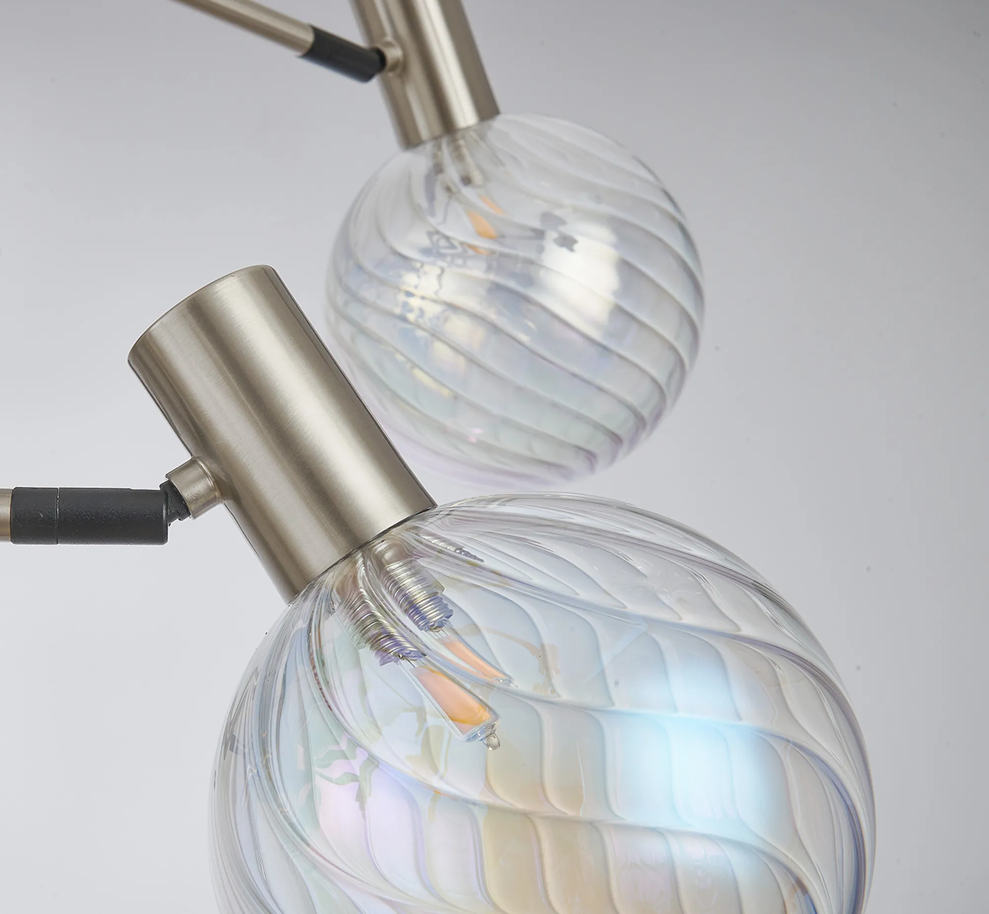 Brantley 18 Light Fixed Pendant/Semi Flush Adjustable Arms Ceiling Light - Various Finishes - Image 22
