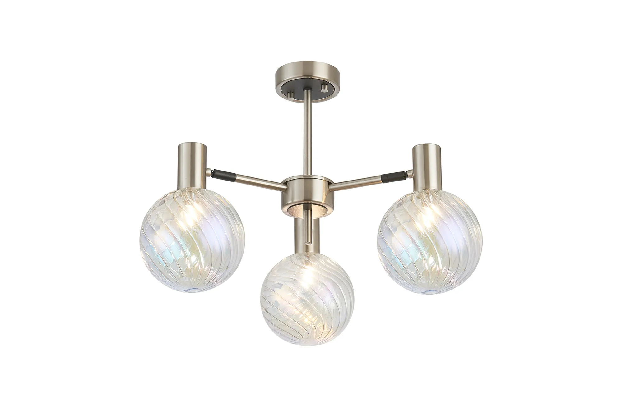 Brantley 3Lt/5 Lt Semi Flush Ceiling Light - Various Finishes - Image 12