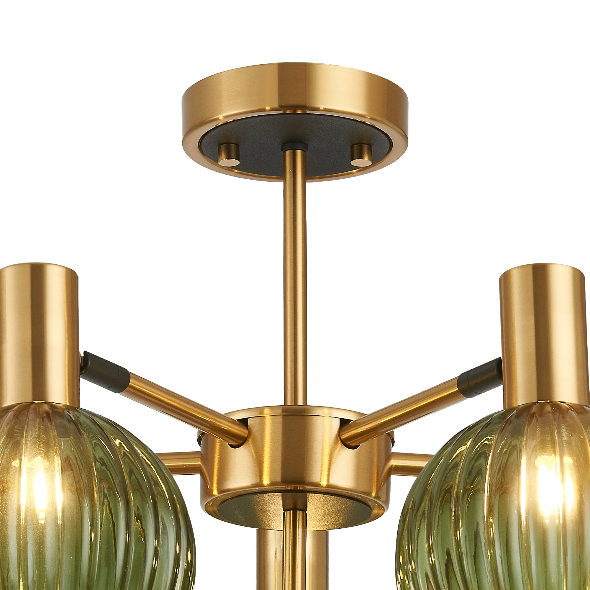 Brantley 3Lt/5 Lt Semi Flush Ceiling Light - Various Finishes - Image 17
