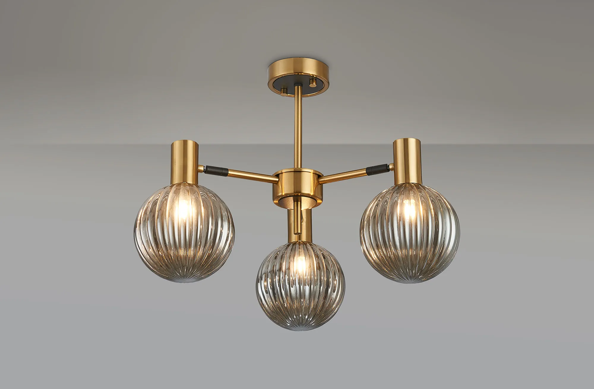 Brantley 3Lt/5 Lt Semi Flush Ceiling Light - Various Finishes - Image 18