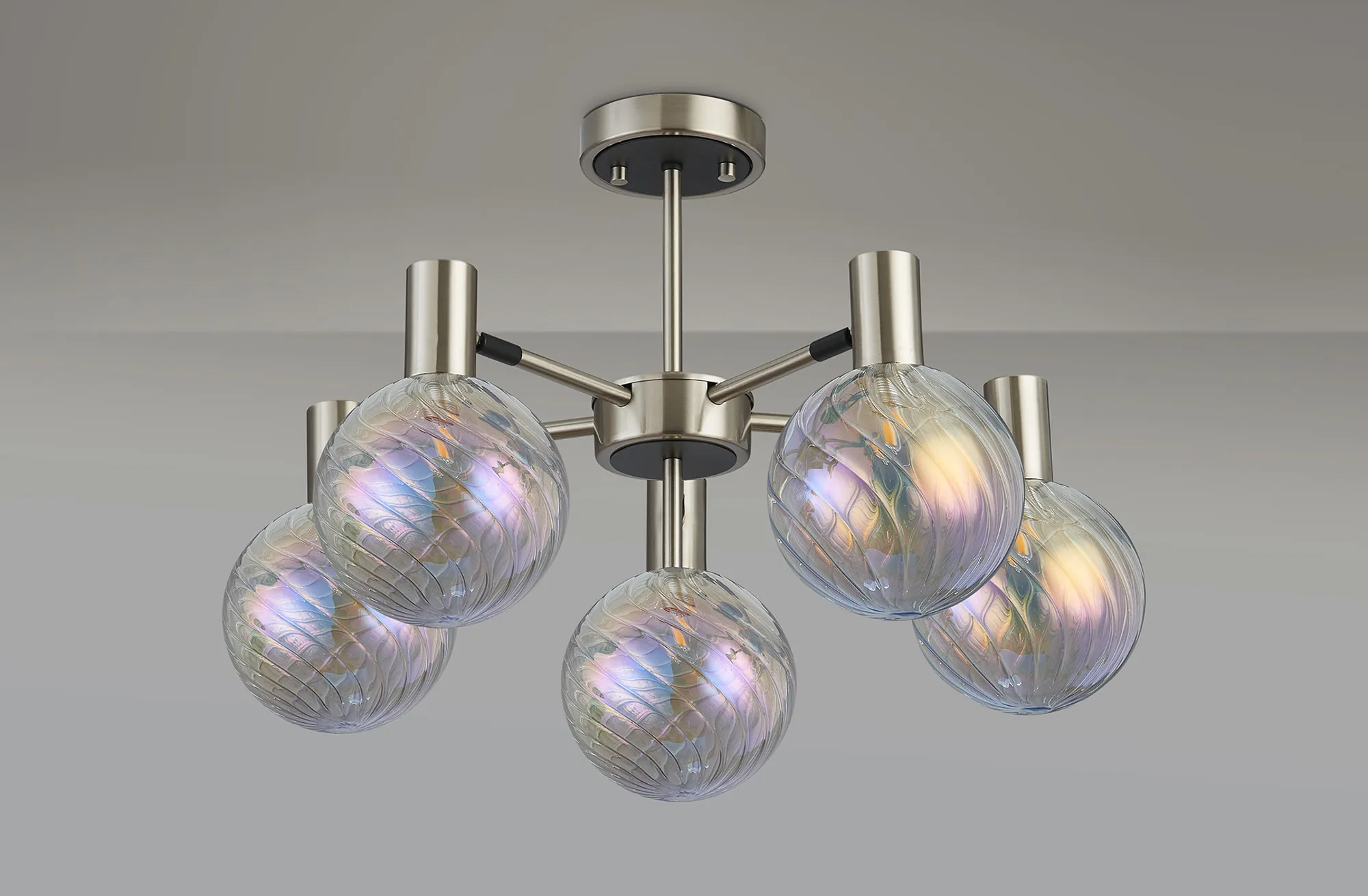 Brantley 3Lt/5 Lt Semi Flush Ceiling Light - Various Finishes - Image 21