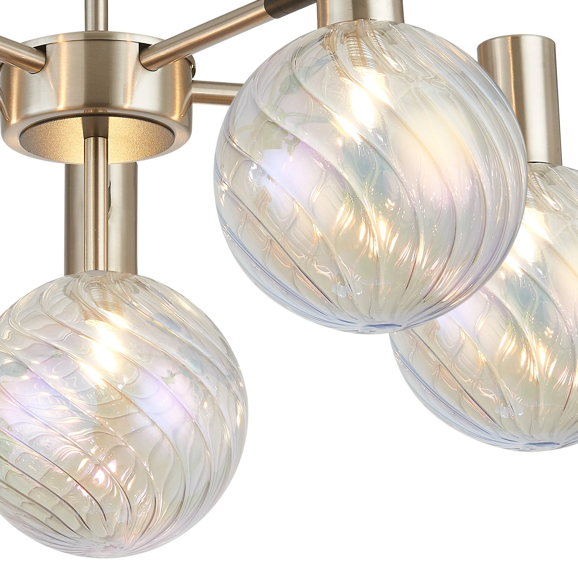 Brantley 3Lt/5 Lt Semi Flush Ceiling Light - Various Finishes - Image 22