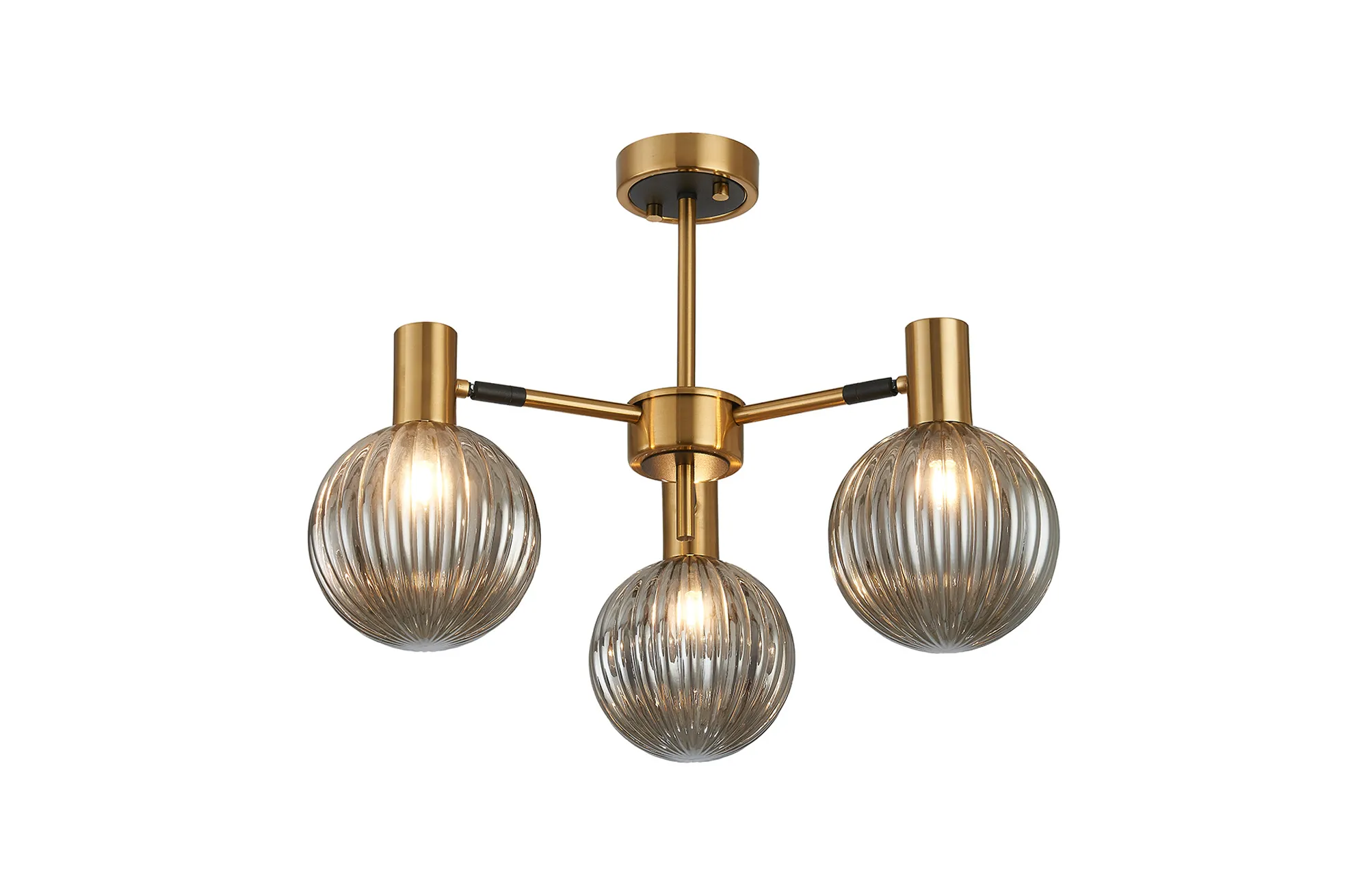 Brantley 3Lt/5 Lt Semi Flush Ceiling Light - Various Finishes - Image 6