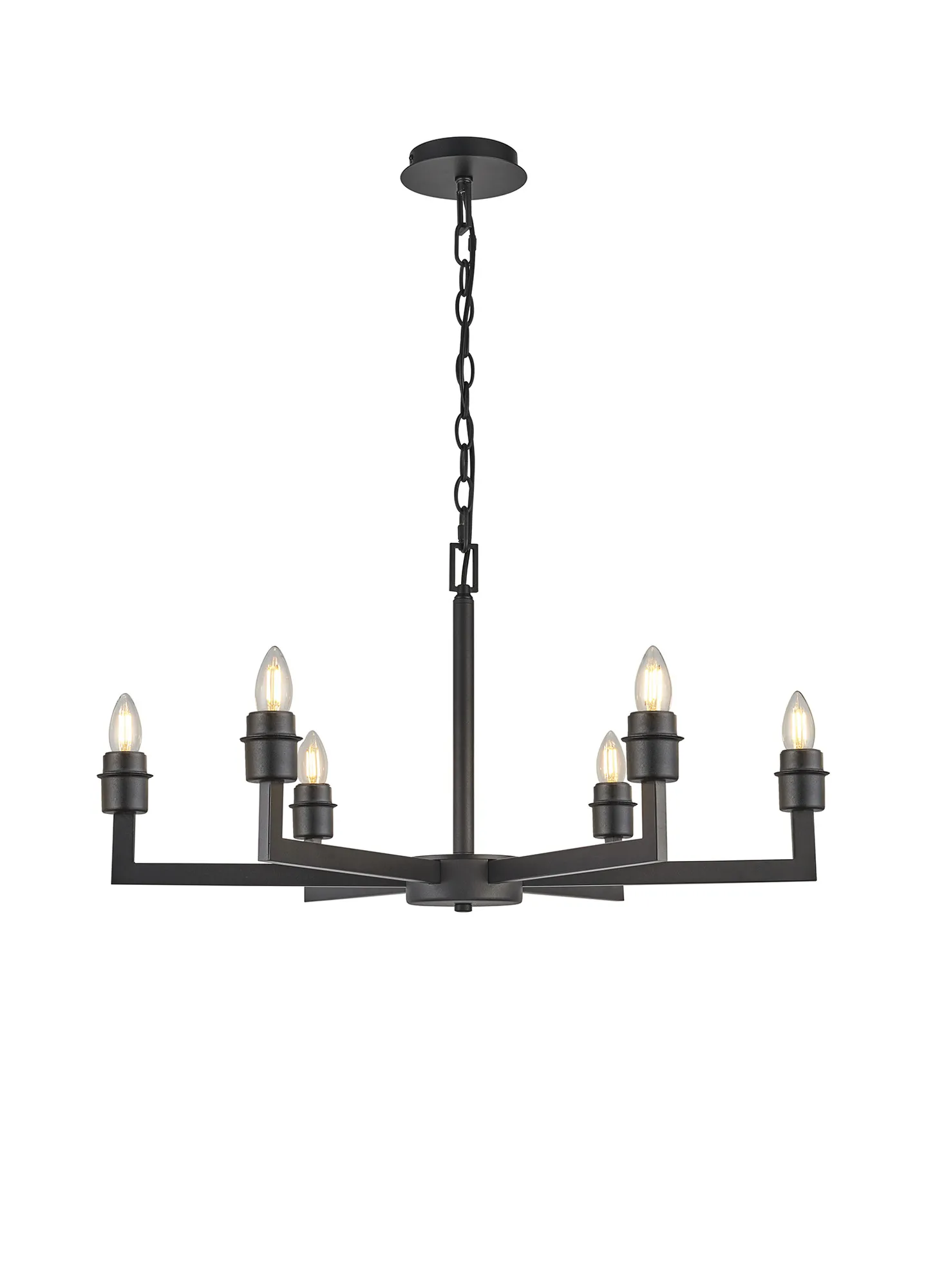 Braxton Adjustable Multi Arm Pendant/Semi Ceiling (FRAME ONLY) - Image 16