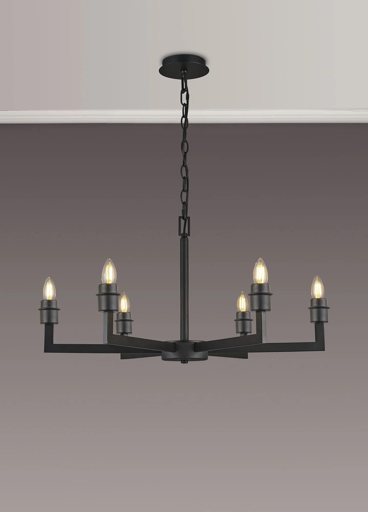 Braxton Adjustable Multi Arm Pendant/Semi Ceiling (FRAME ONLY) - Image 34