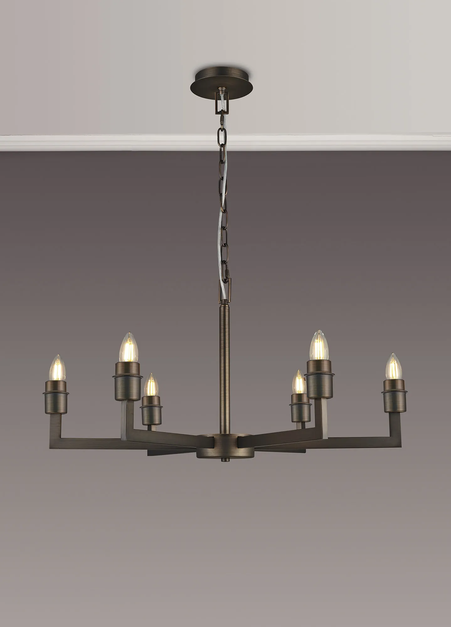 Braxton Adjustable Multi Arm Pendant/Semi Ceiling (FRAME ONLY) - Image 36