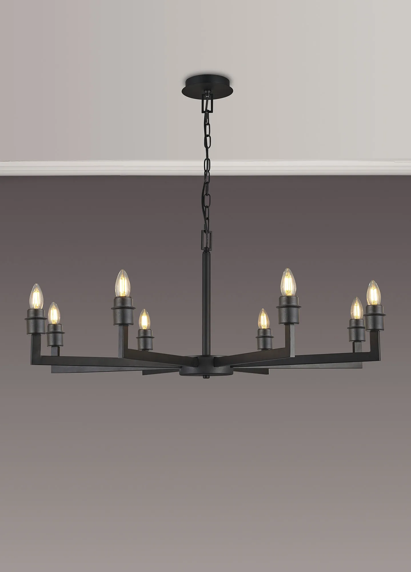 Braxton Adjustable Multi Arm Pendant/Semi Ceiling (FRAME ONLY) - Image 40
