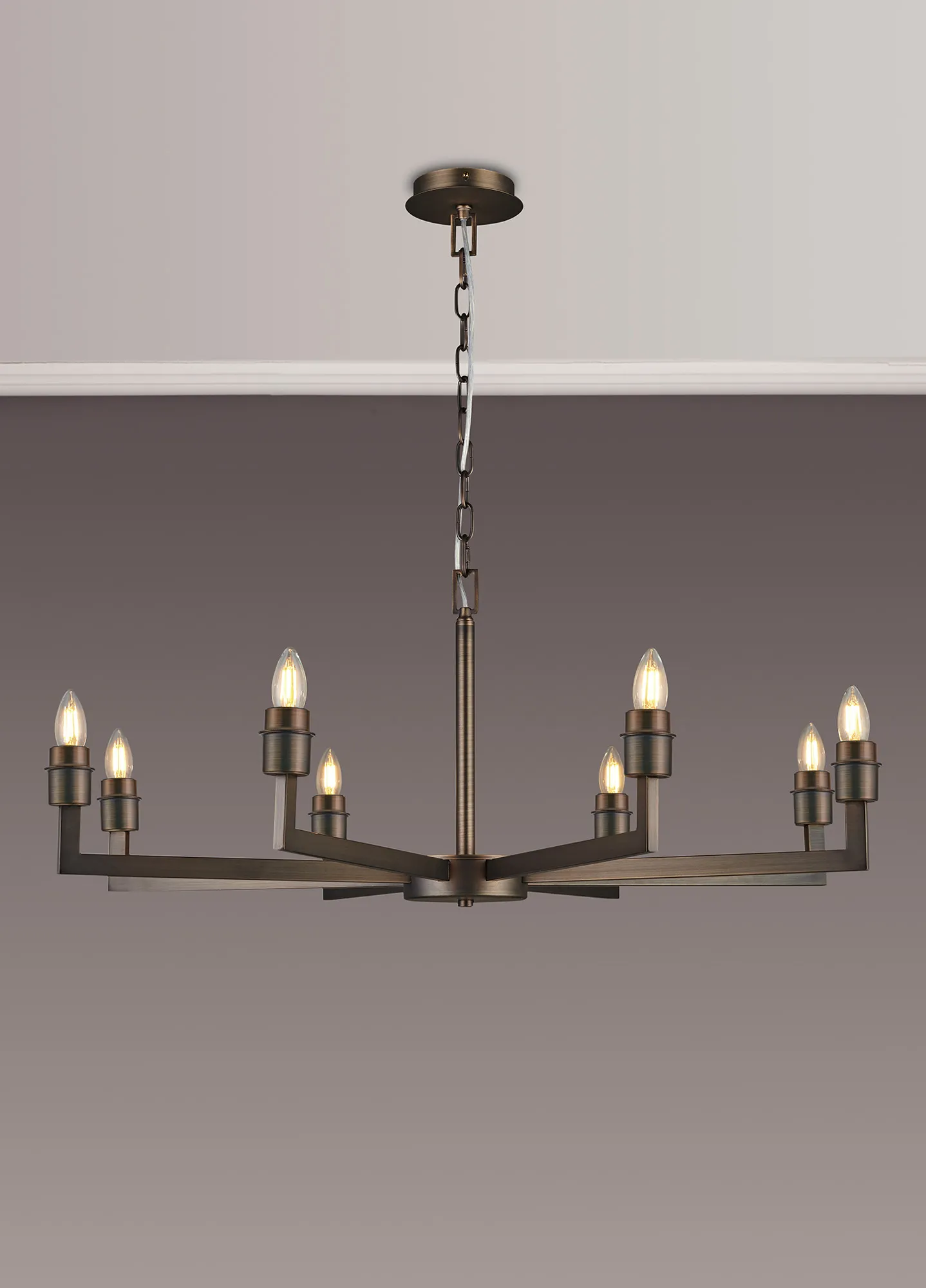 Braxton Adjustable Multi Arm Pendant/Semi Ceiling (FRAME ONLY) - Image 42