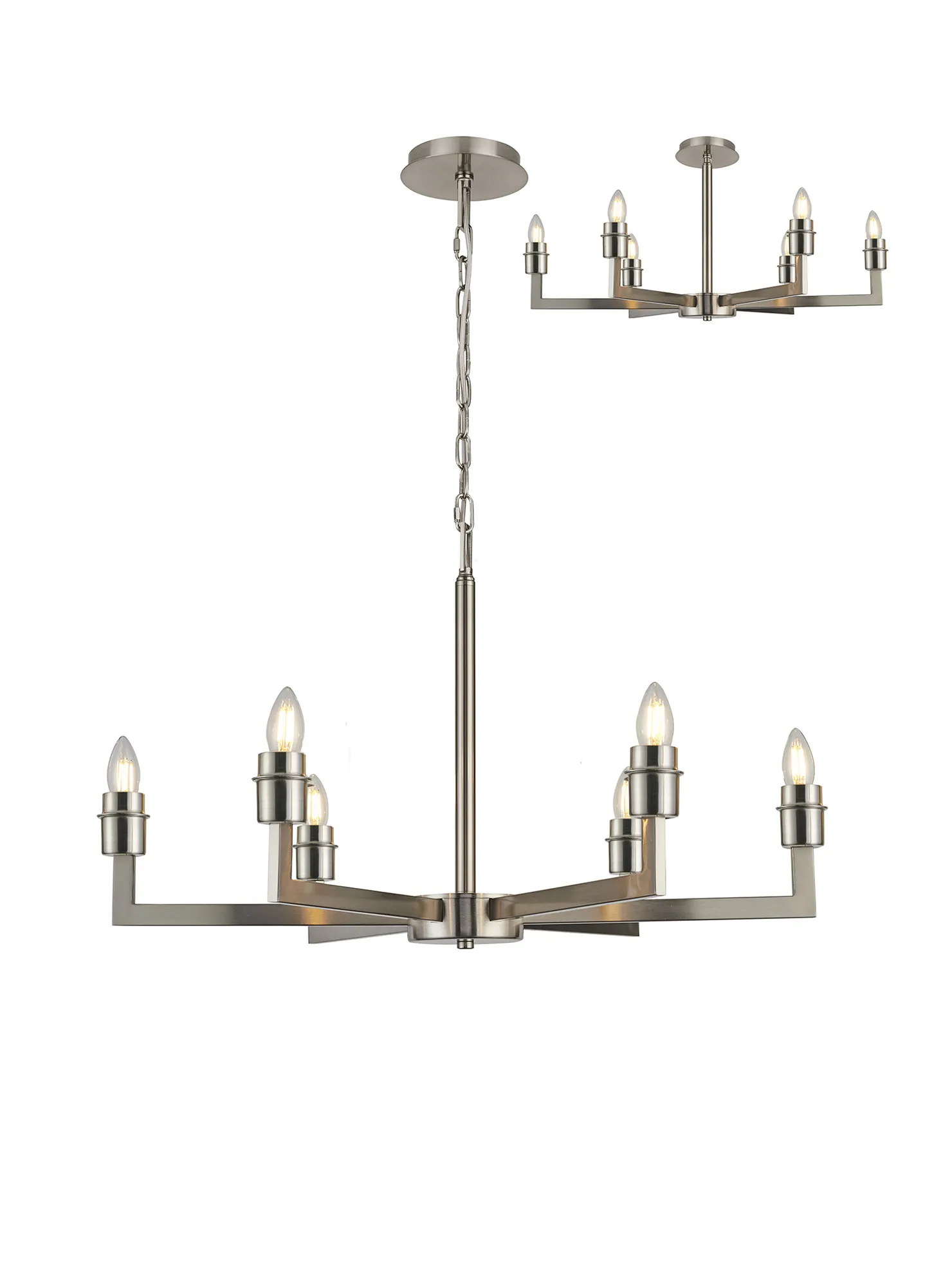 Braxton Adjustable Multi Arm Pendant/Semi Ceiling (FRAME ONLY) - Image 6