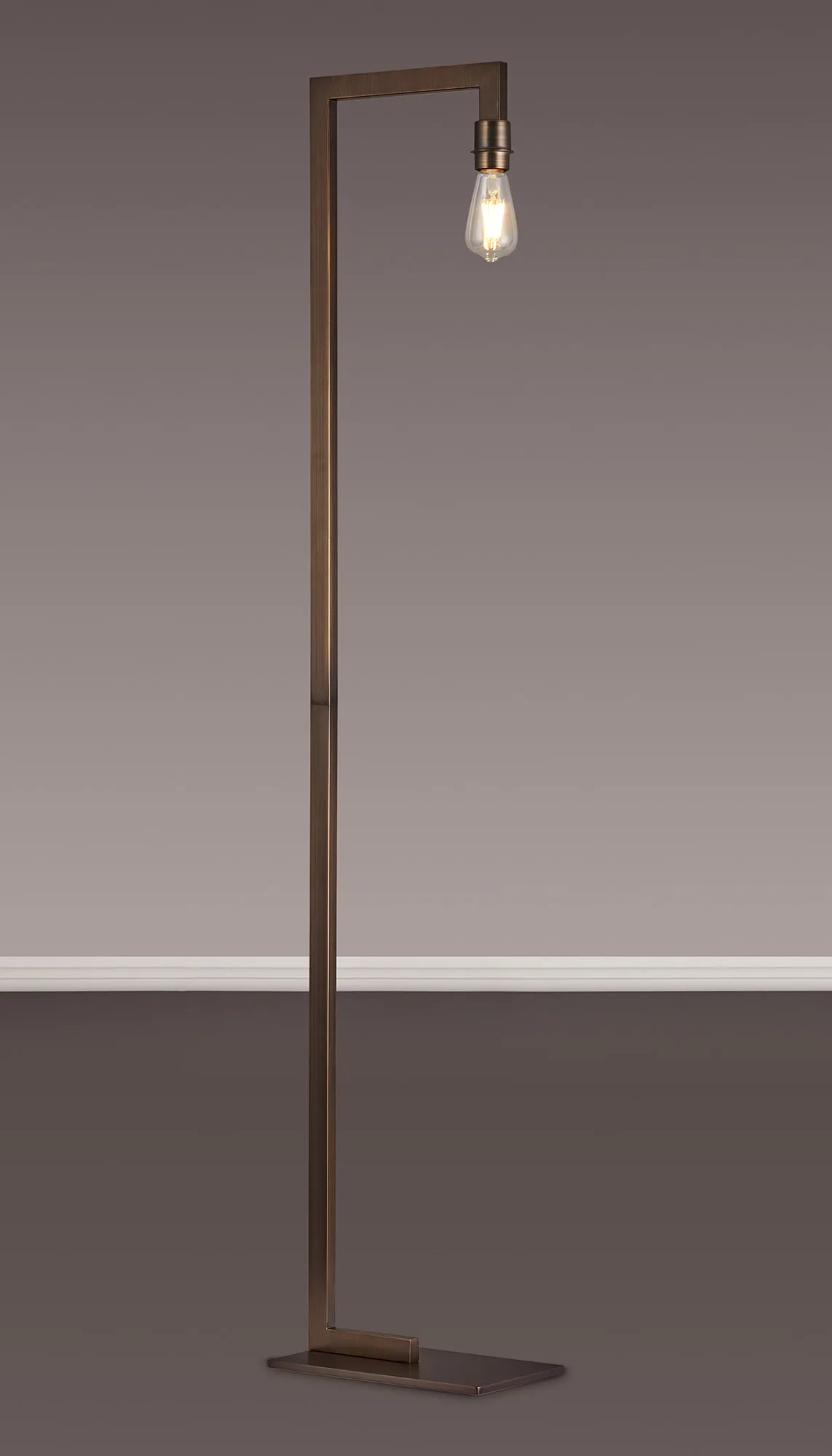 Braxton Floor Lamp Over Arm Without Shade, 1 Light E27 - Image 11