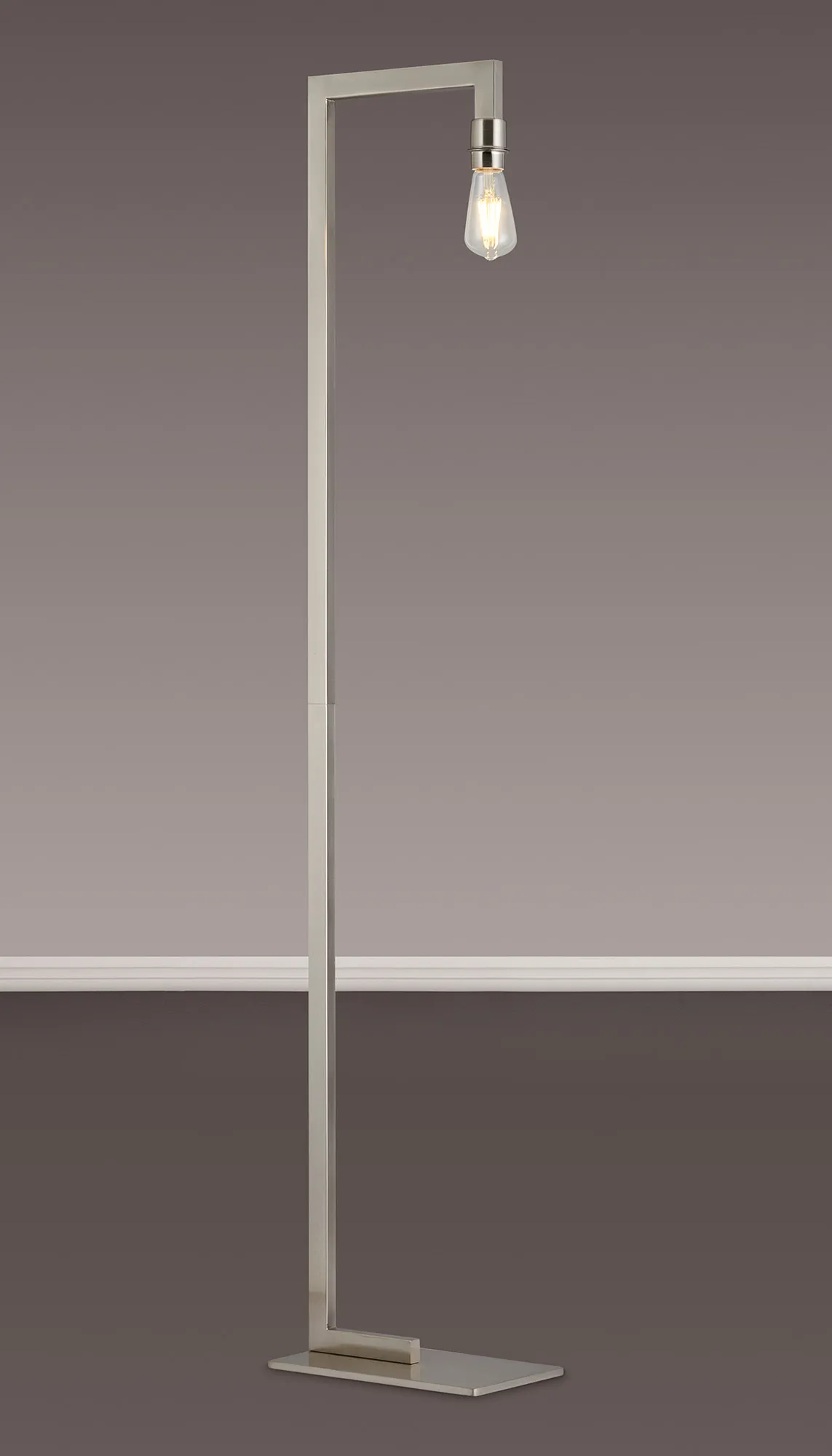 Braxton Floor Lamp Over Arm Without Shade, 1 Light E27 - Image 13