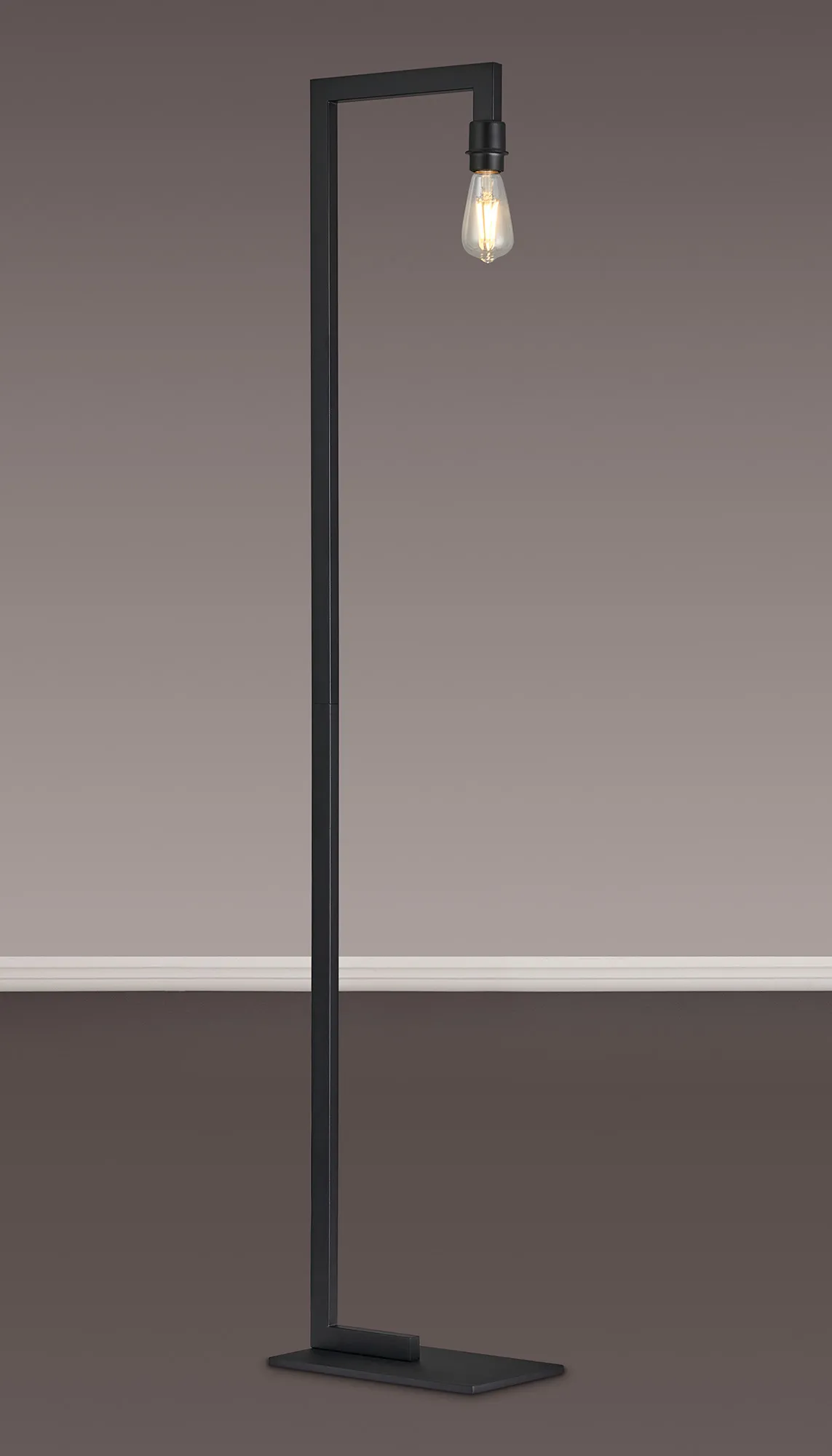 Braxton Floor Lamp Over Arm Without Shade, 1 Light E27 - Image 8