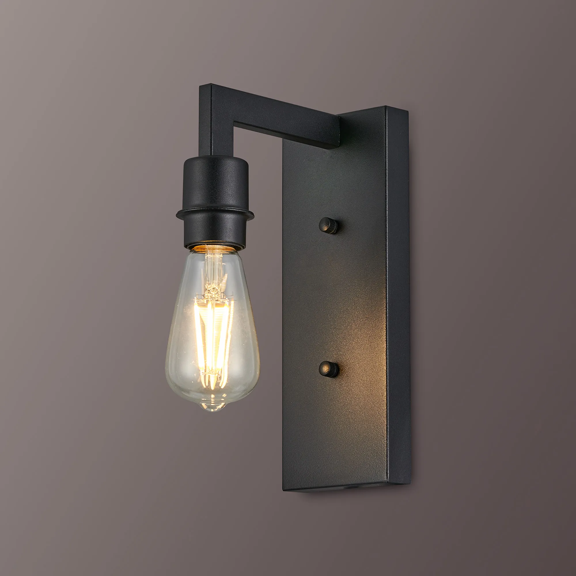 Braxton Wall Lamp Over Arm Without Shade, 1 Light E27 - Image 15