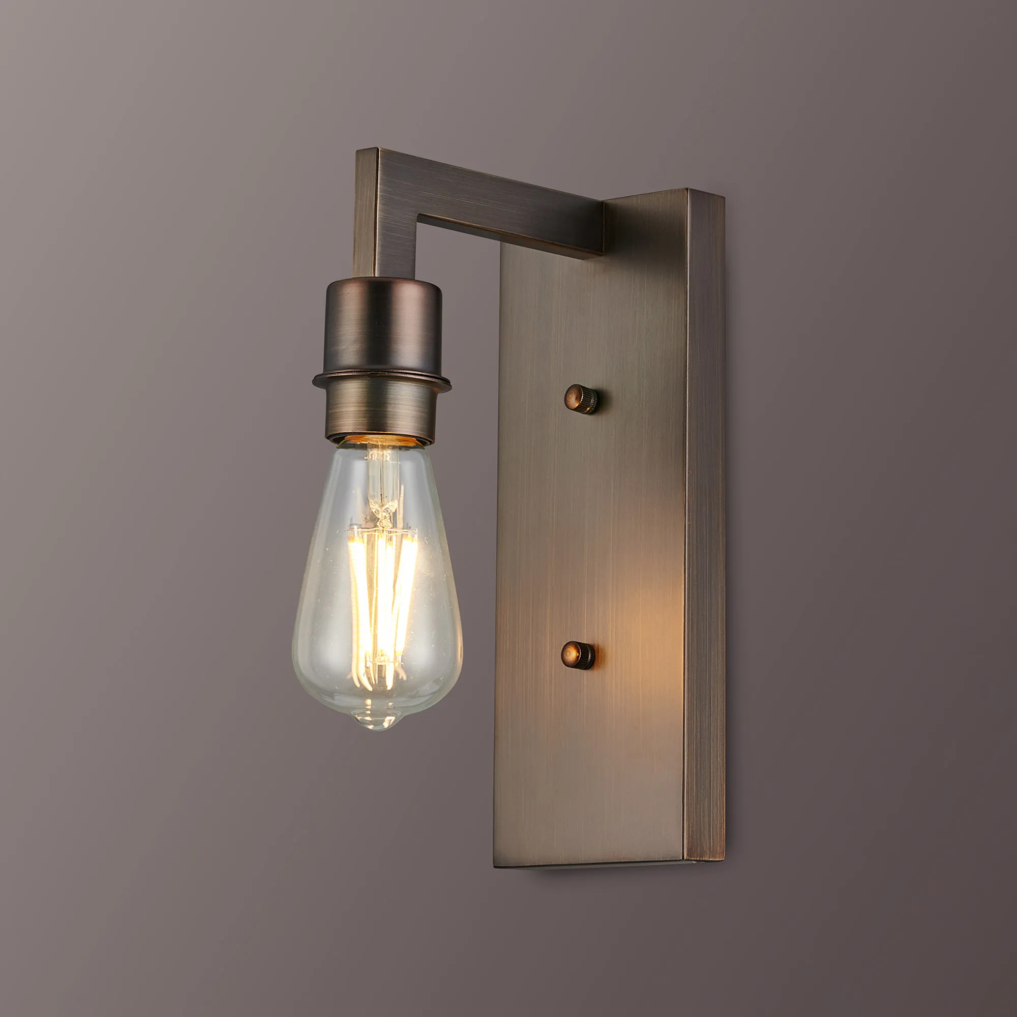Braxton Wall Lamp Over Arm Without Shade, 1 Light E27 - Image 17