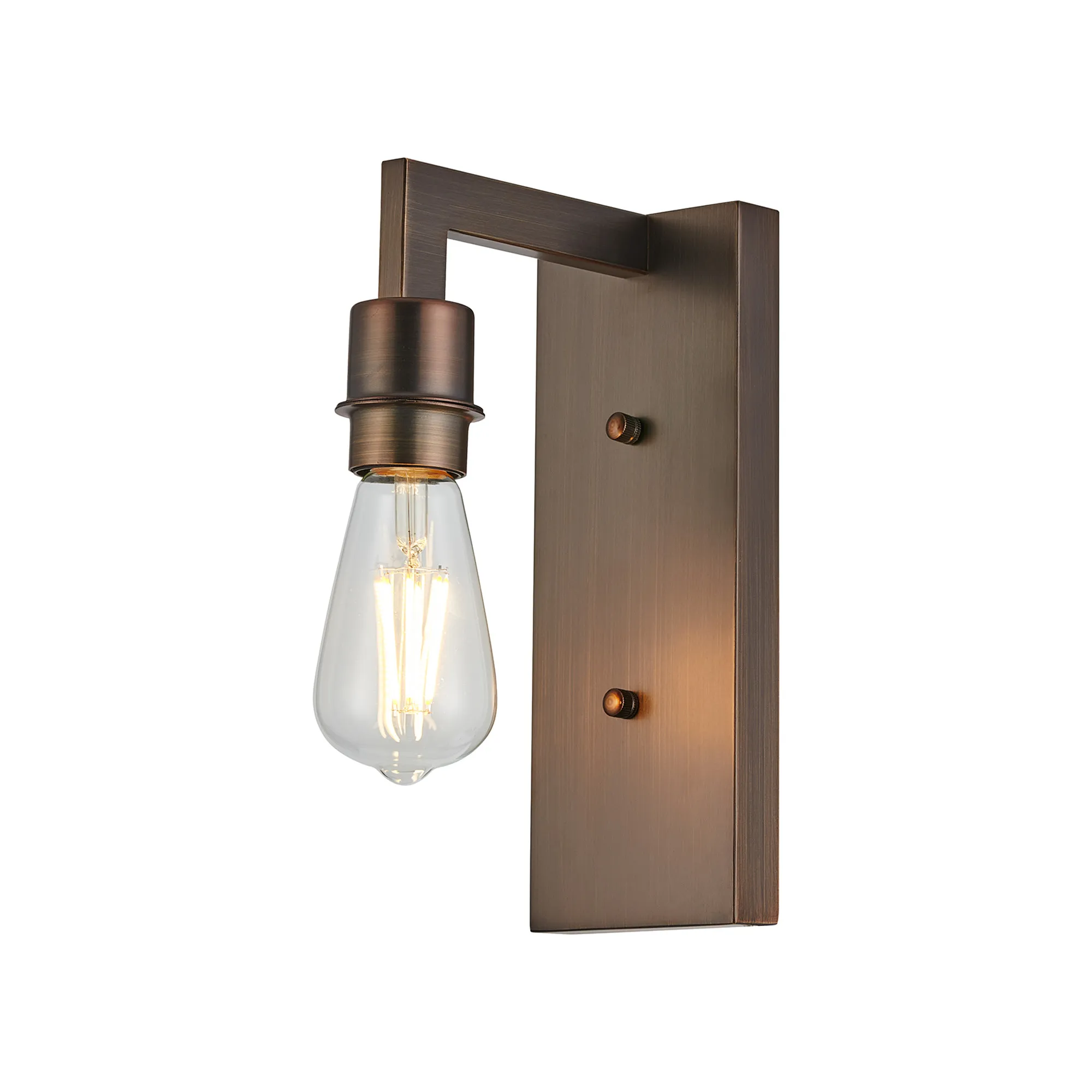 Braxton Wall Lamp Over Arm Without Shade, 1 Light E27 - Image 2
