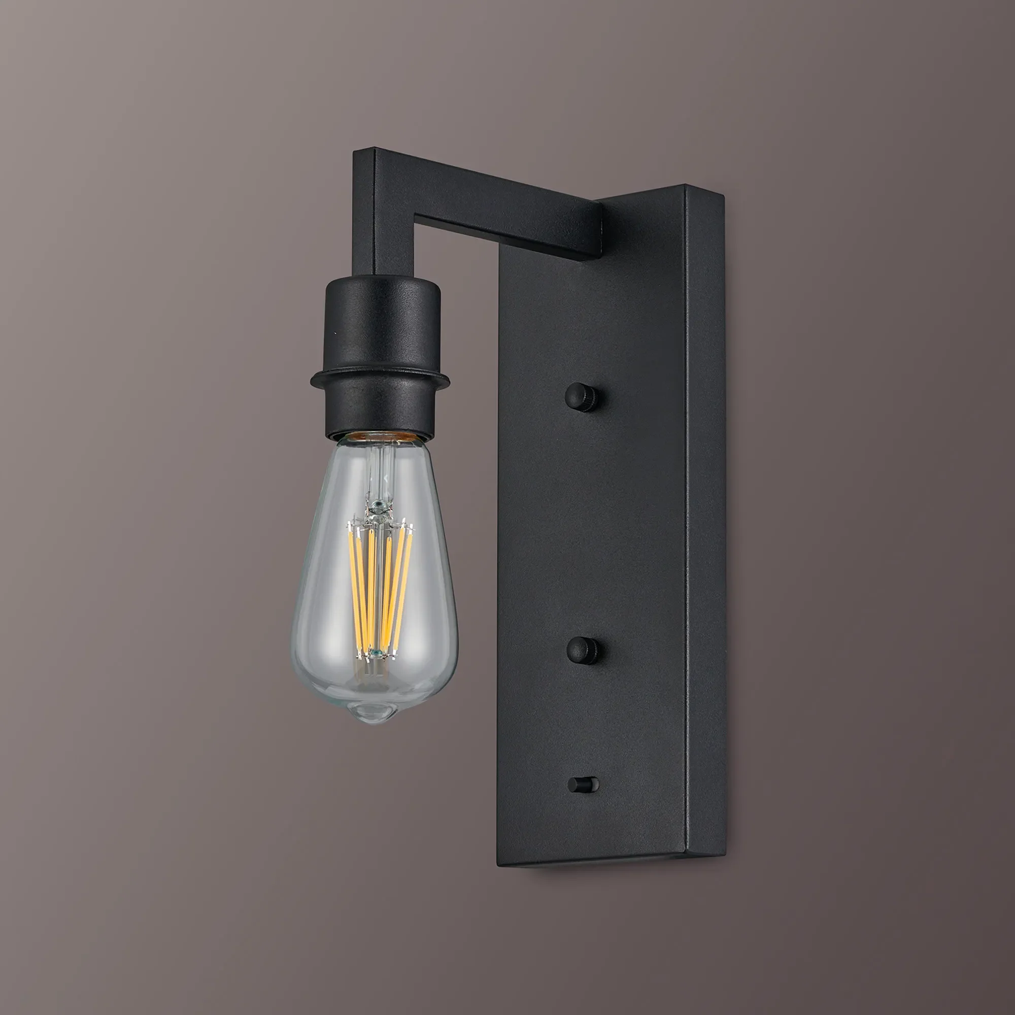 Braxton Wall Lamp Over Arm Without Shade, 1 Light E27 - Image 23