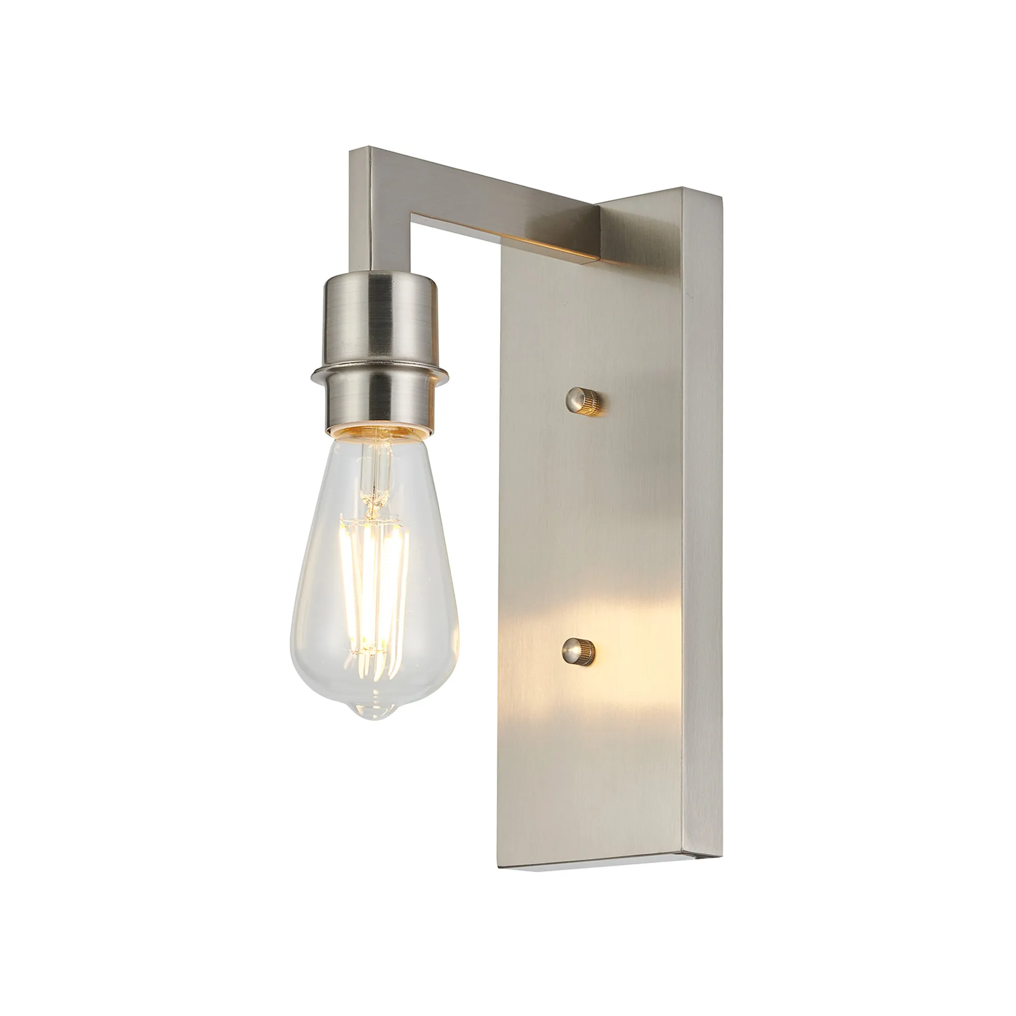 Braxton Wall Lamp Over Arm Without Shade, 1 Light E27 - Image 3