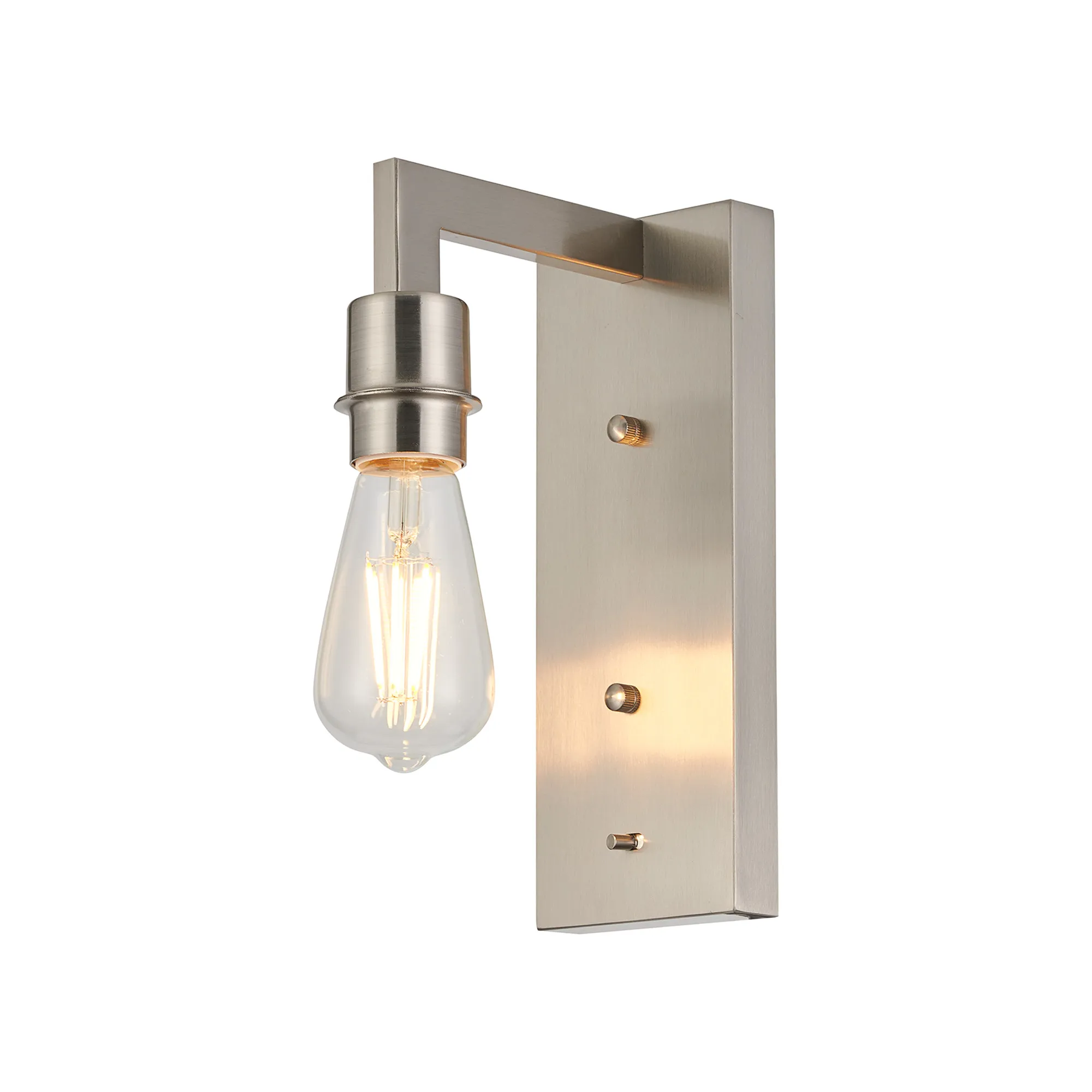 Braxton Wall Lamp Over Arm Without Shade, 1 Light E27 - Image 6
