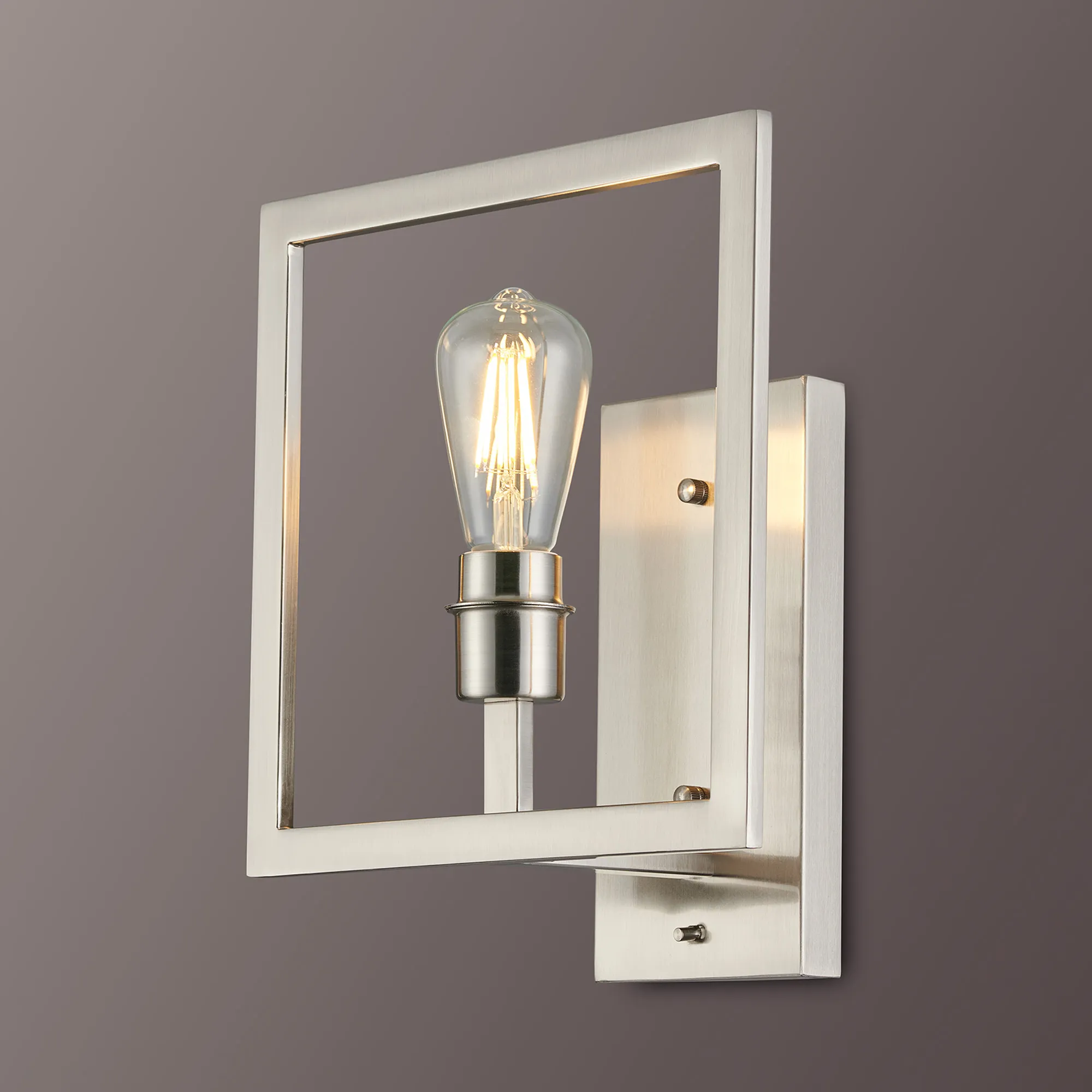 Braxton Wall Lamp Switched (FRAME ONLY) Without Shade, 1 Light E27 - Image 11