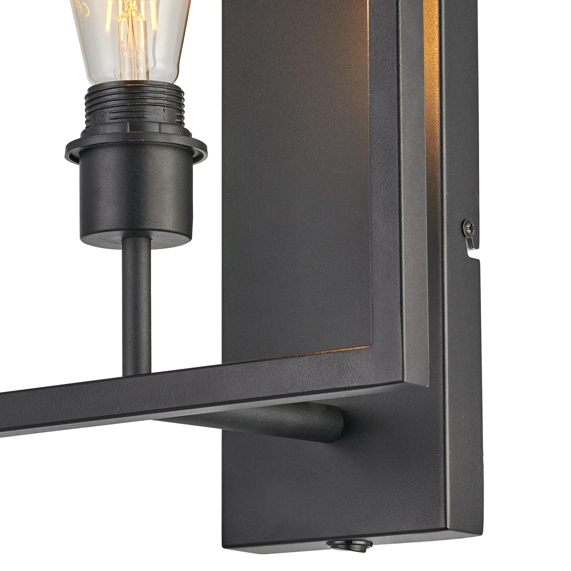 Braxton Wall Lamp Switched (FRAME ONLY) Without Shade, 1 Light E27 - Image 18