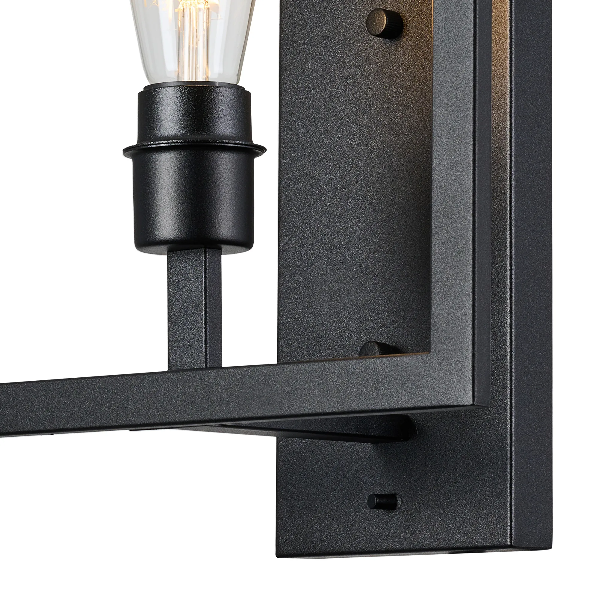 Braxton Wall Lamp Switched (FRAME ONLY) Without Shade, 1 Light E27 - Image 3