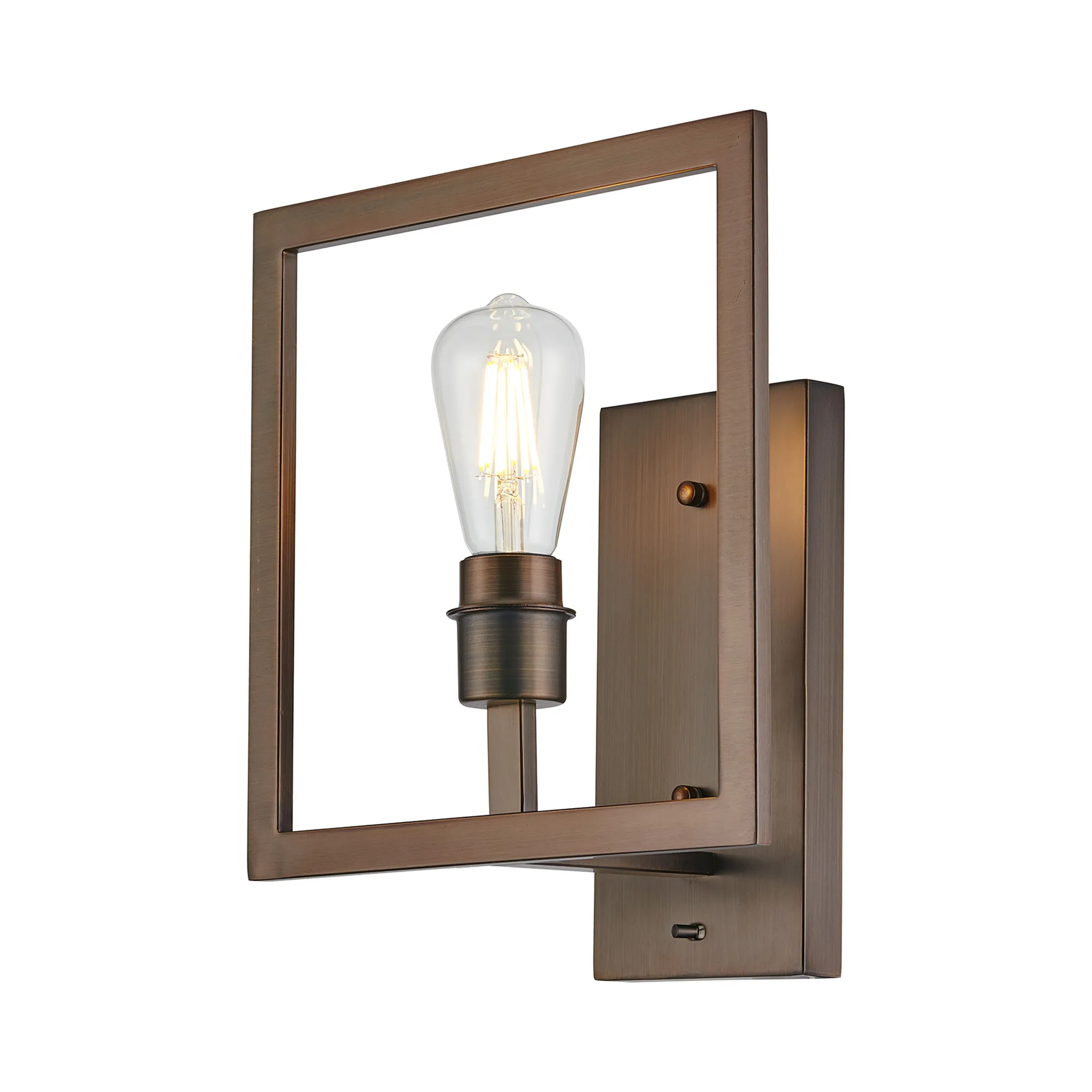 Braxton Wall Lamp Switched (FRAME ONLY) Without Shade, 1 Light E27 - Image 7