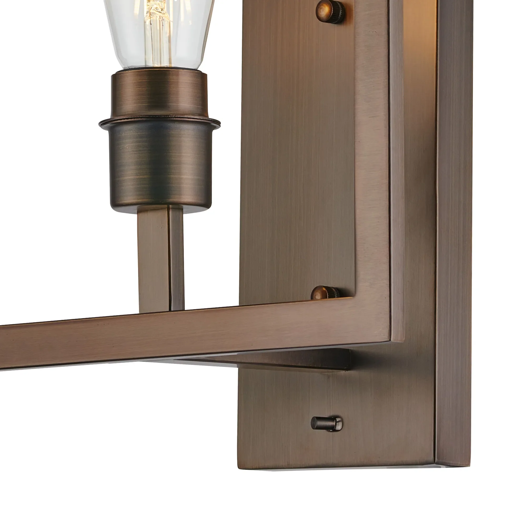 Braxton Wall Lamp Switched (FRAME ONLY) Without Shade, 1 Light E27 - Image 8