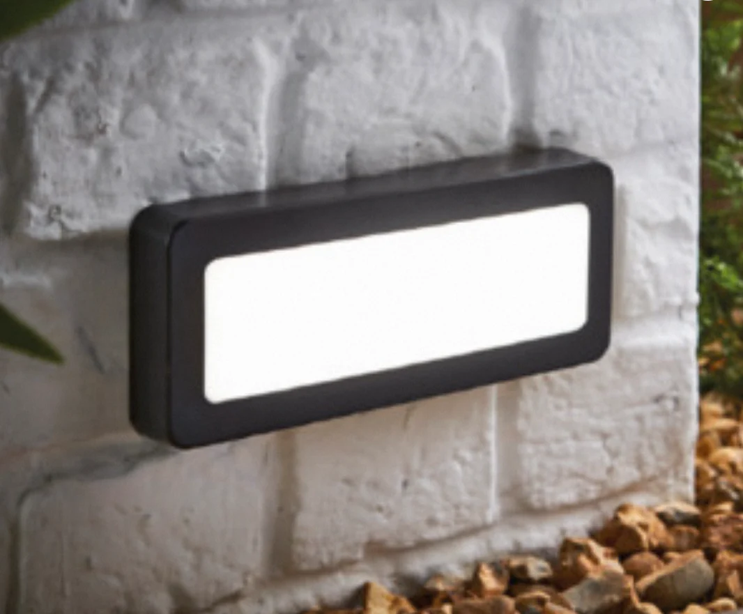 Breez LED Surface Brick Wall Light- Anthracite - Image 5