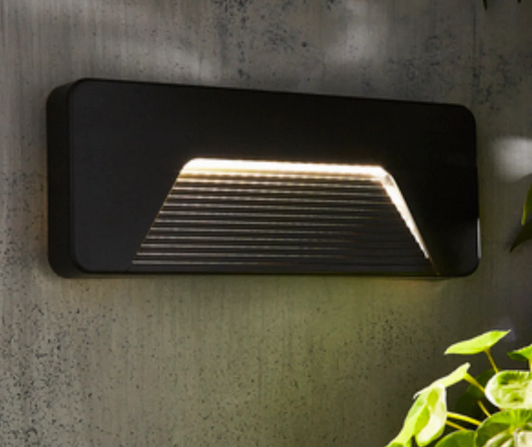 Breez LED Surface Brick Wall Light- Anthracite - Image 7