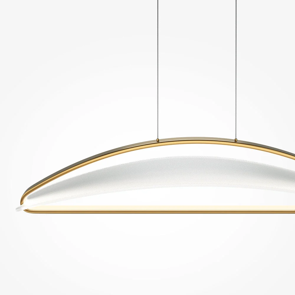 Breeze LED Linear Pendant - Brass - Image 2