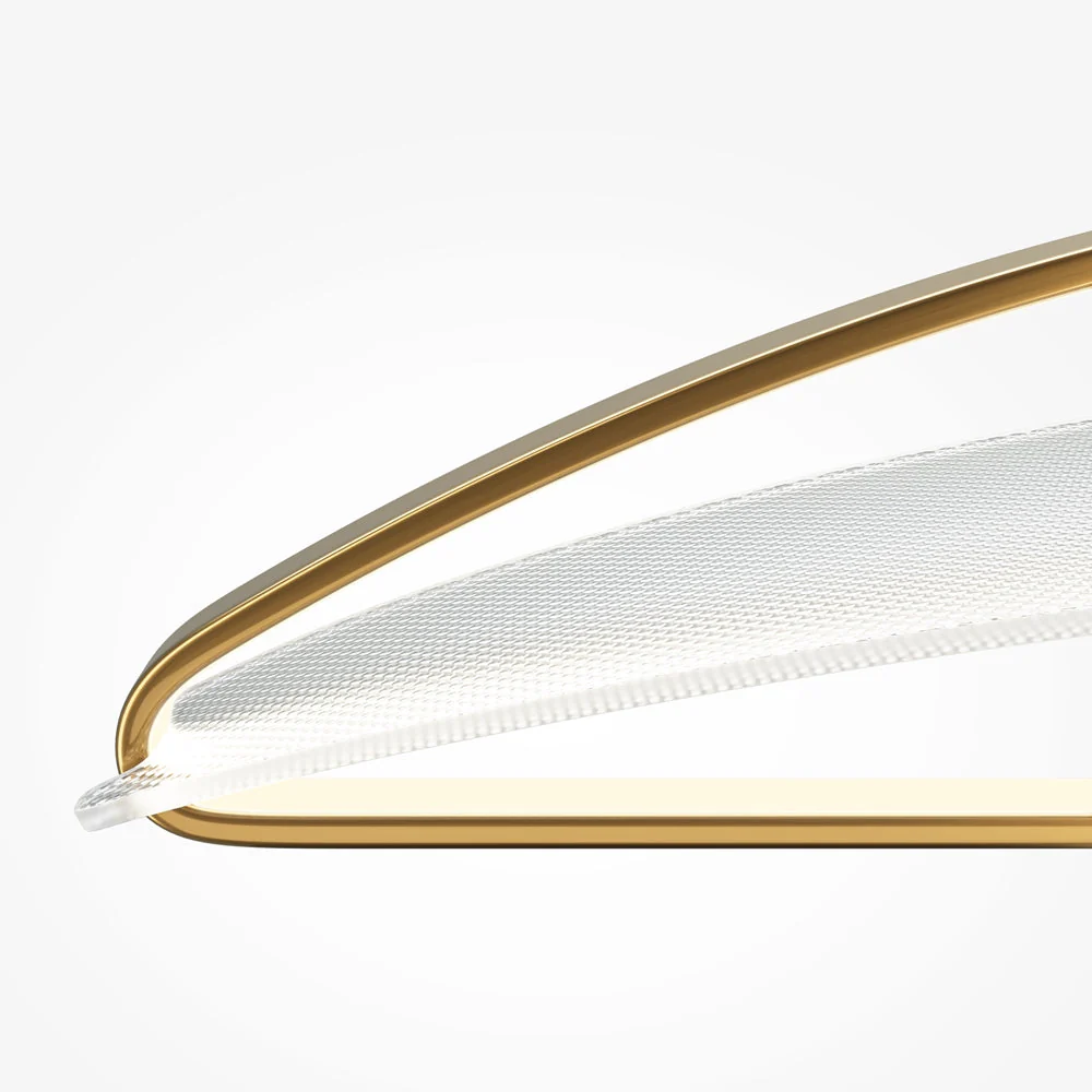 Breeze LED Linear Pendant - Brass - Image 3