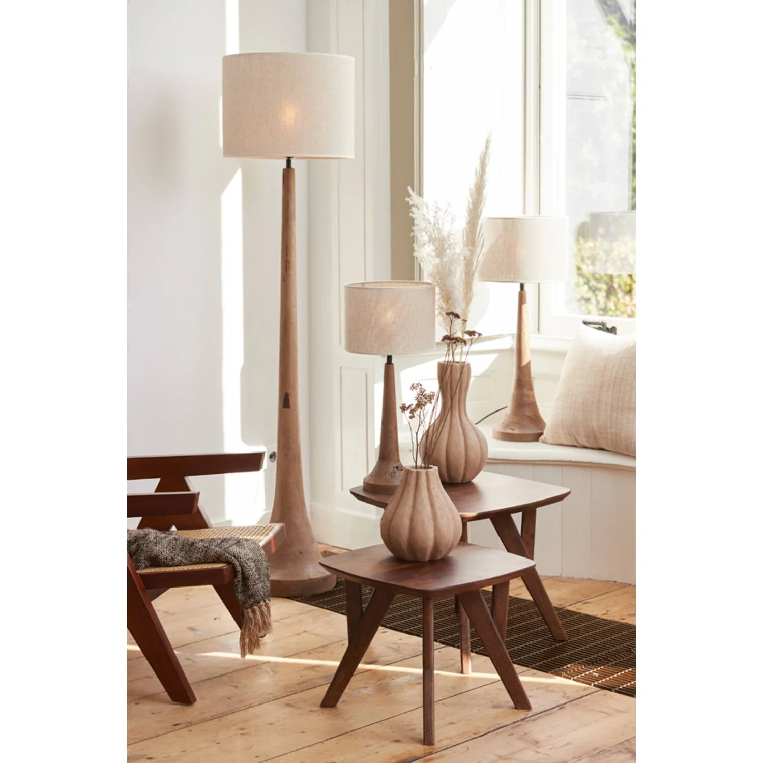 Breska Pearl White Shade Cylinder - Image 3