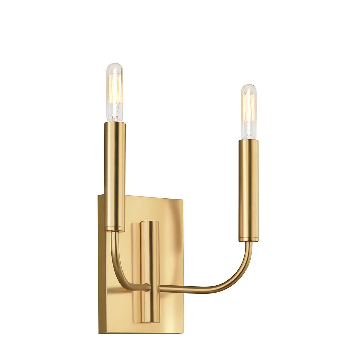 Brianna 1/2Lt Wall Light - Brass/Polished Nickel Finish - Image 13