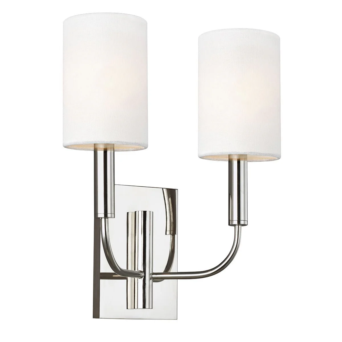 Brianna 1/2Lt Wall Light - Brass/Polished Nickel Finish - Image 19