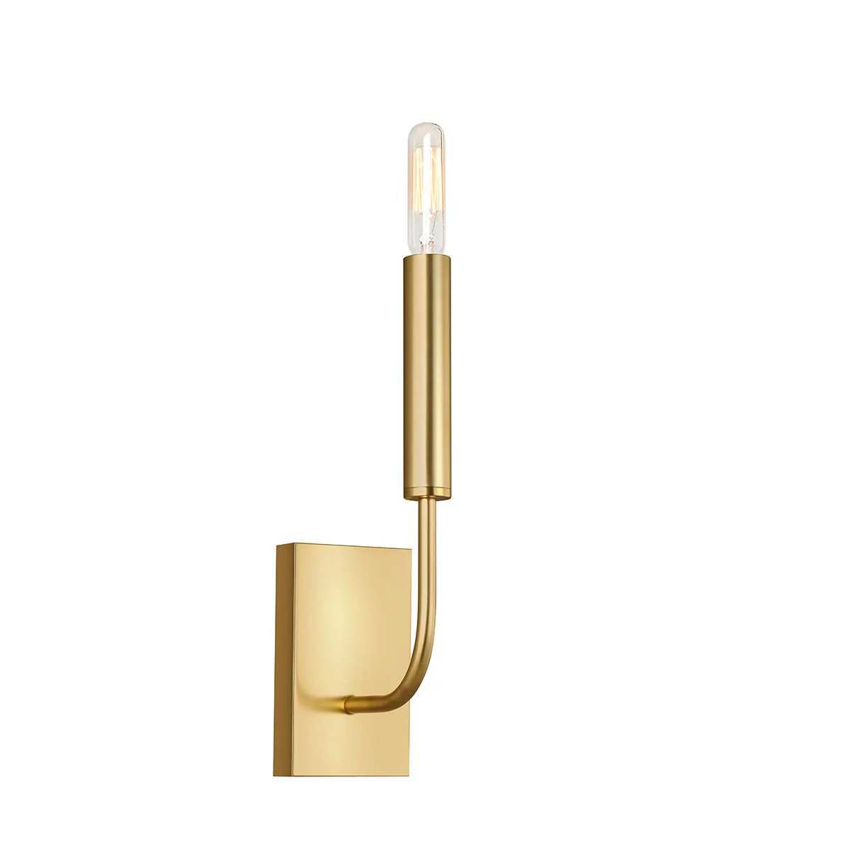 Brianna 1/2Lt Wall Light - Brass/Polished Nickel Finish - Image 2