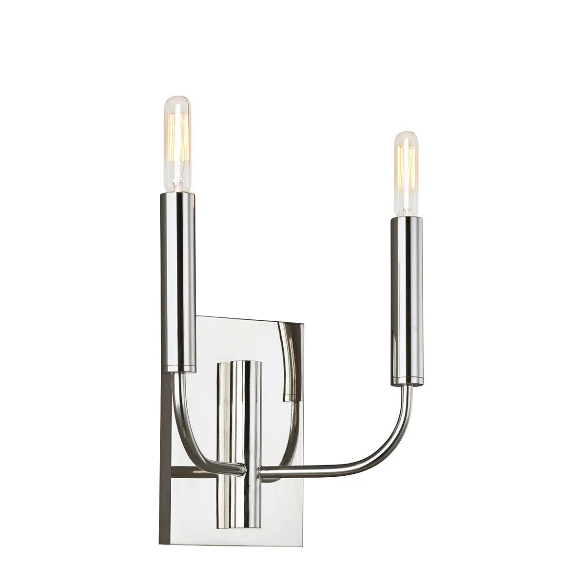 Brianna 1/2Lt Wall Light - Brass/Polished Nickel Finish - Image 20