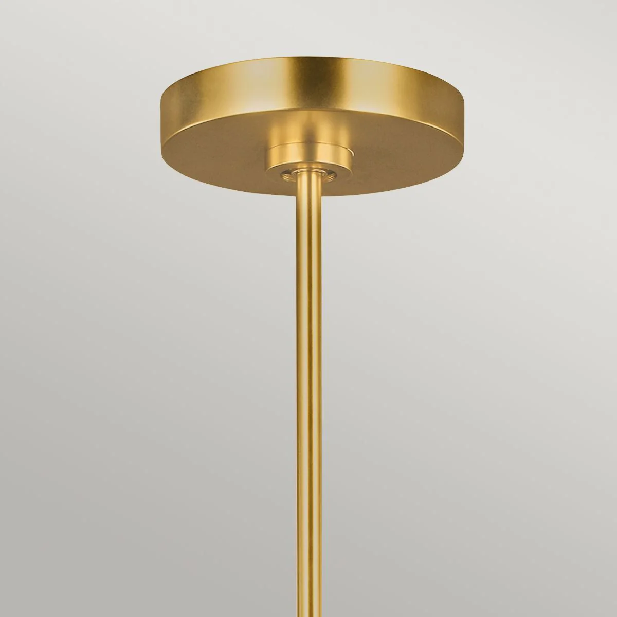 Brianna 9/6Lt Chandelier Ceiling Light - Brass/Polished Nickel Finish - Image 5