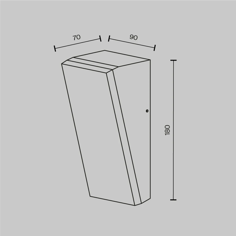 Brick Outdoor Wall Light- Various Sizes - Image 11