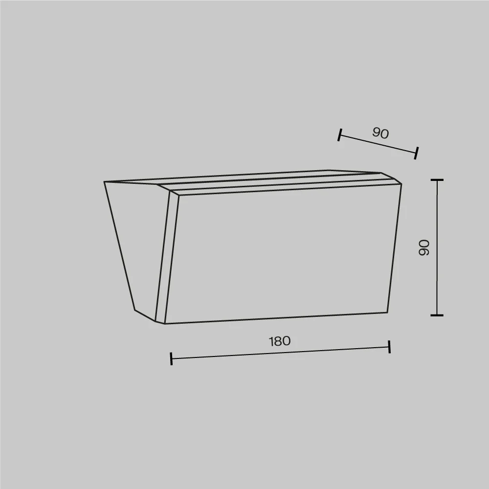 Brick Outdoor Wall Light- Various Sizes - Image 4