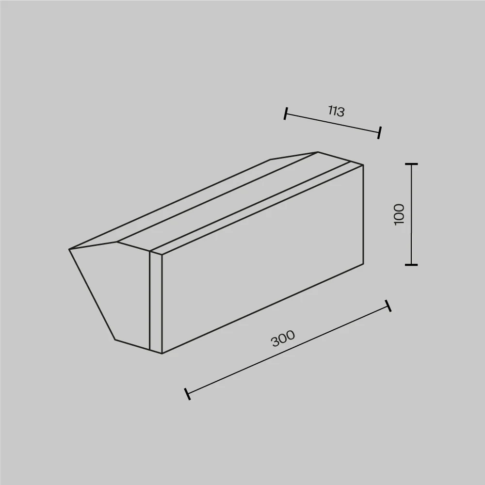 Brick Outdoor Wall Light- Various Sizes - Image 6