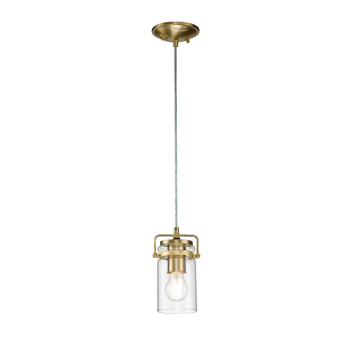 Brinley 1 Light Mini Pendant - Various Finish - Image 3