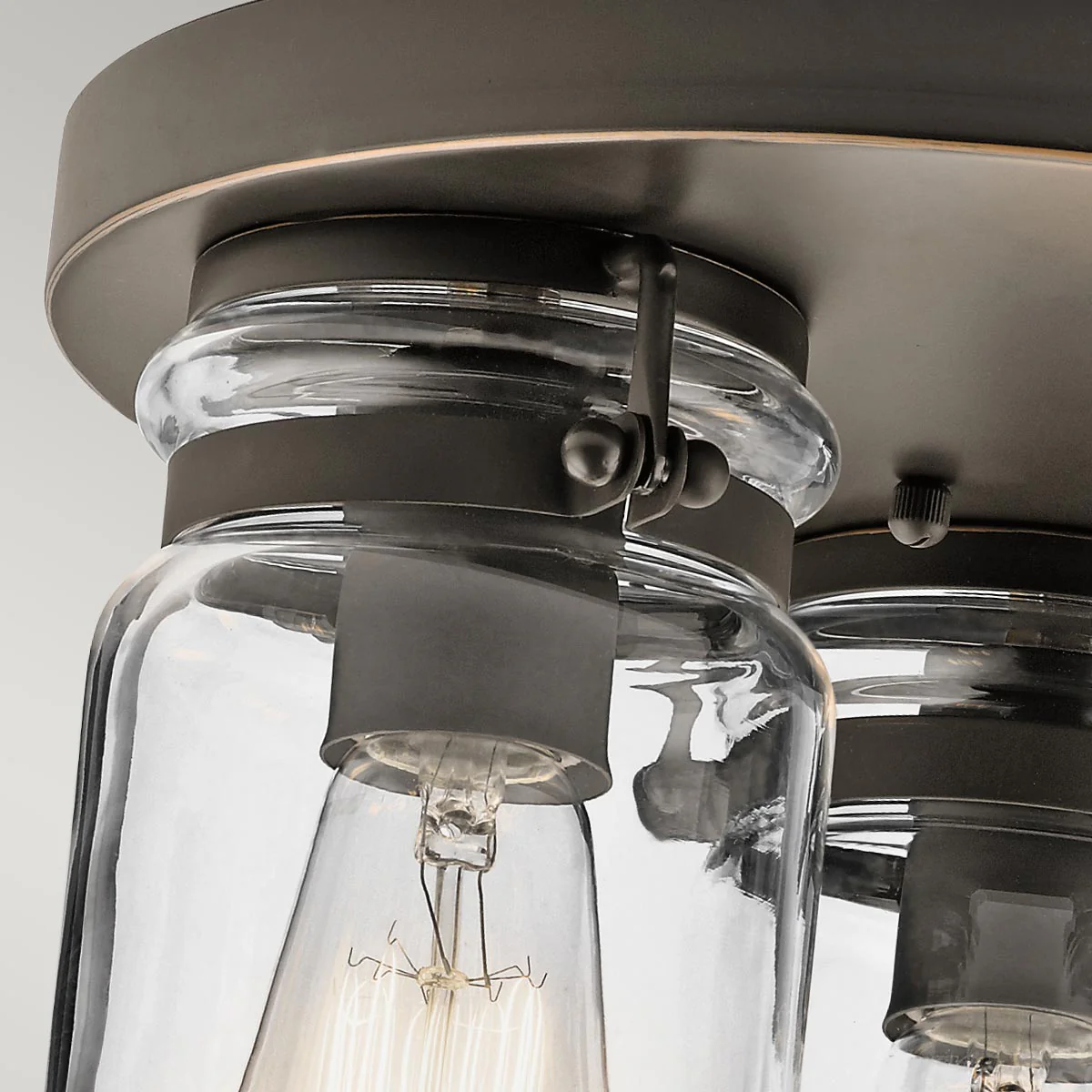 Brinley 3 Light Flush - Brushed Brass/Brushed Nickel/Olde Bronze - Image 15
