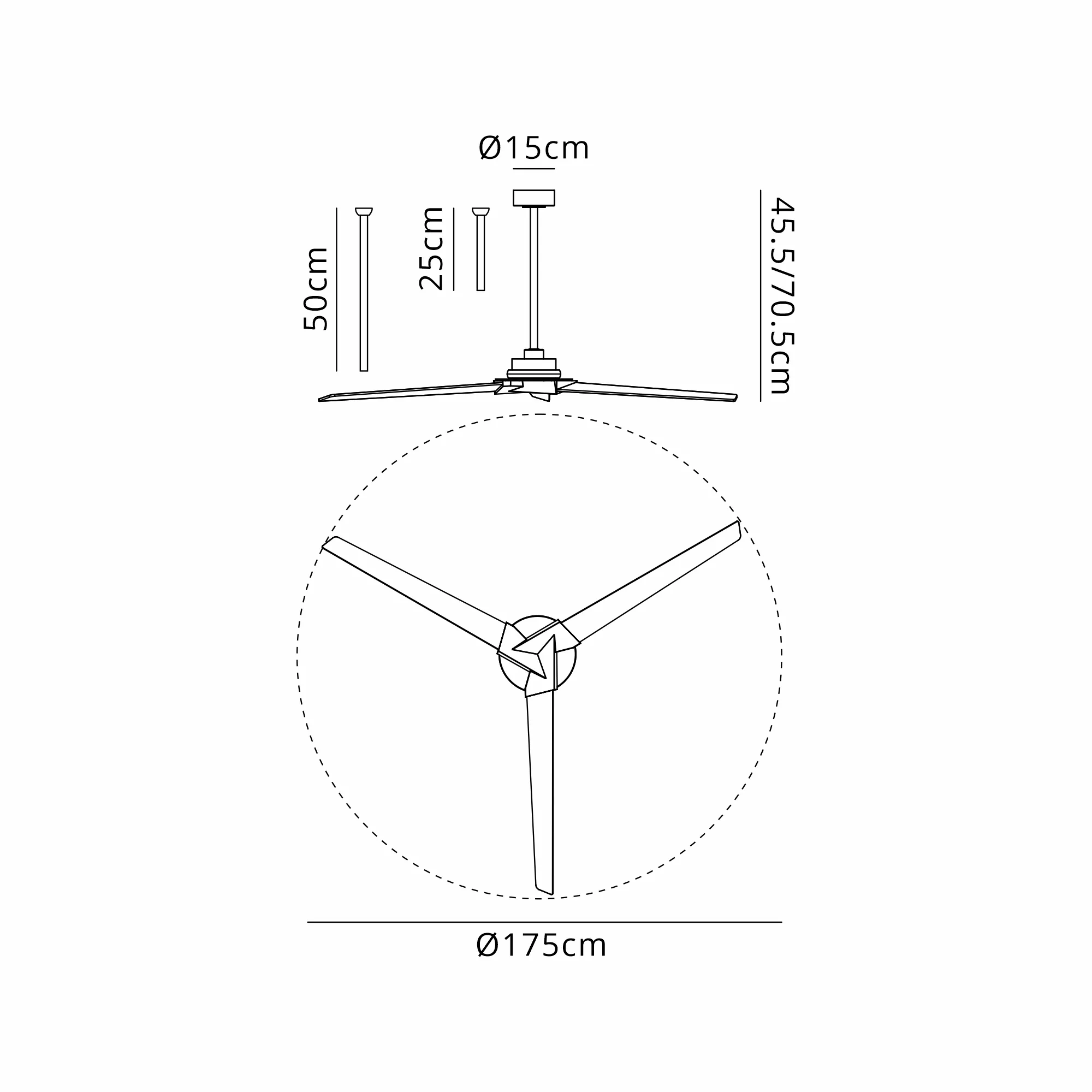 Brisa LED Fan IP44 Light W/ App & Remote Control - Various Colours - Image 9