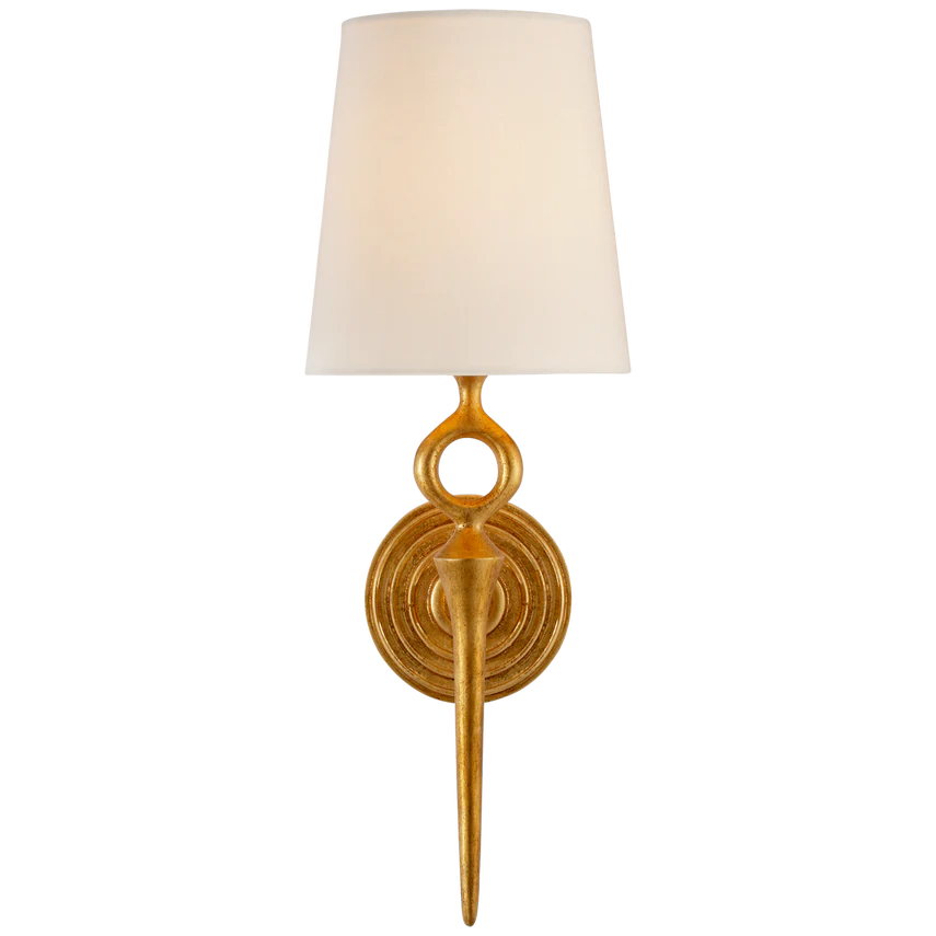 Bristol Single Sconce - Aged Iron/Brass - Image 2