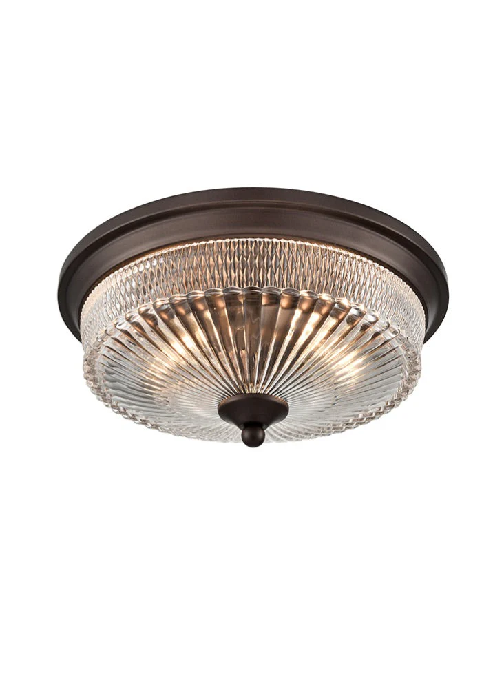 Bromley Flush Ceiling Fitting - Various Finishes - Image 3