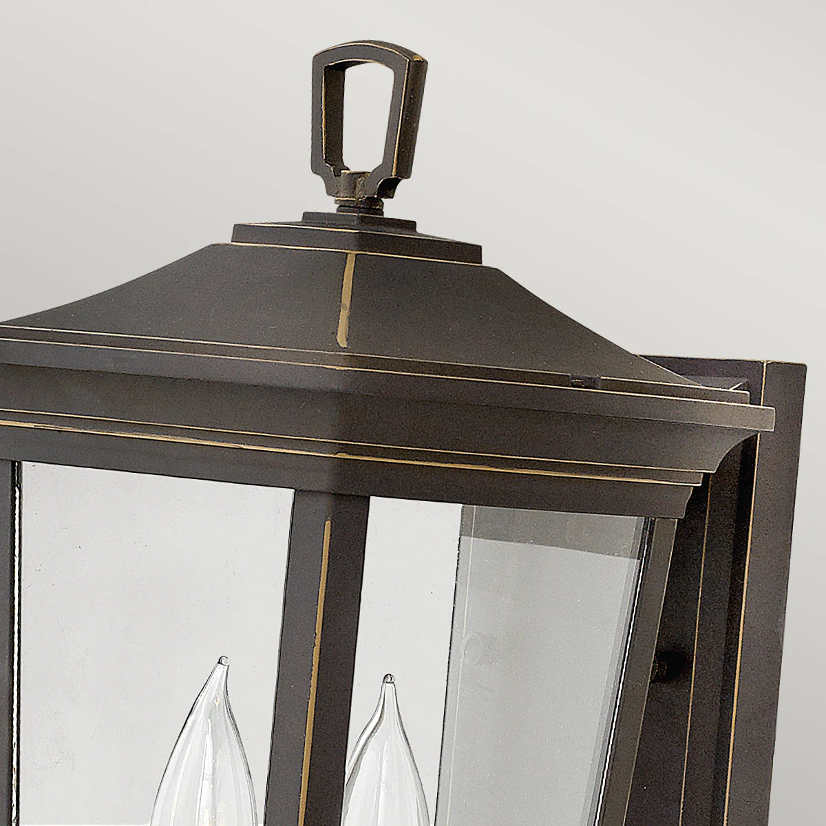 Bromley Small/Medium/Large Wall Lantern - Oil Rubbed Bronze Finish - Image 6